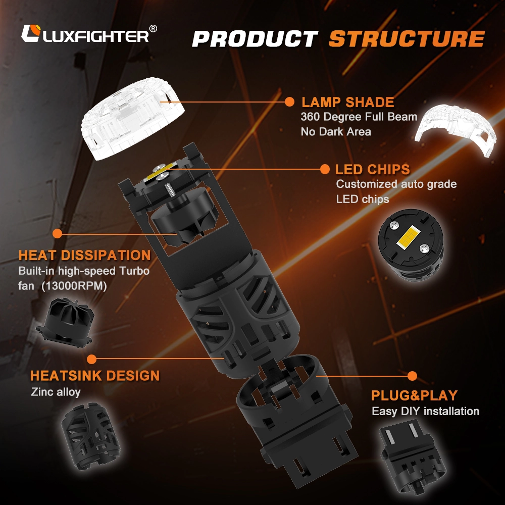 LUXFIGHTER T20 Led Headlight Bulbs